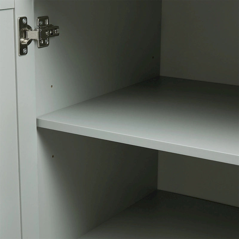 Meuble de rangement haut et large avec portes