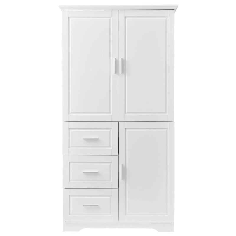 Meuble de rangement haut et large avec portes