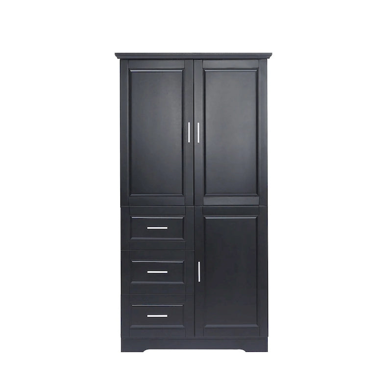 Meuble de rangement haut et large avec portes
