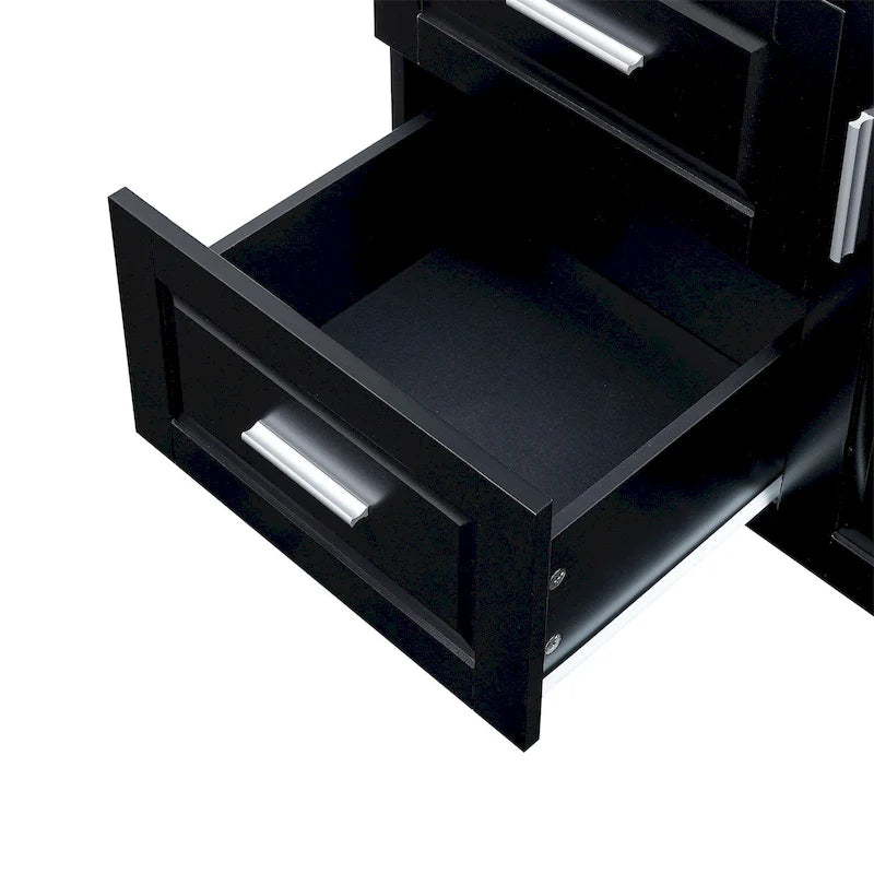 Meuble de rangement haut et large avec portes