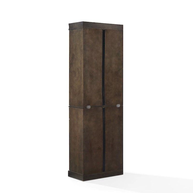 Armoire de cuisine avec porte vitrée