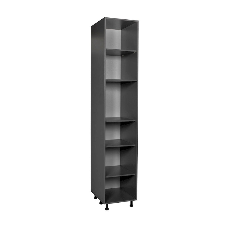 Armoire utilitaire 18 x 96 à double porte - Grise - 18 x 96 x 23 3/8