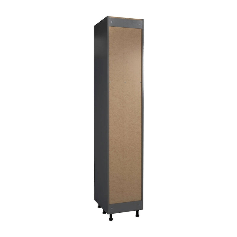 Armoire utilitaire 18 x 96 à double porte - Grise - 18 x 96 x 23 3/8