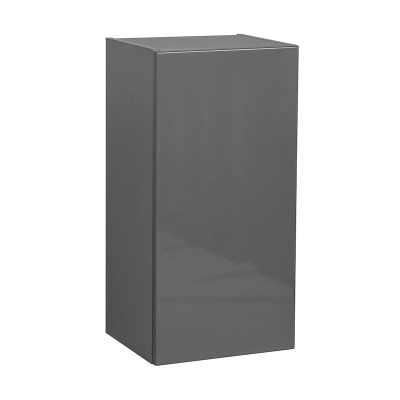 Élément mural 21 x 30 - Porte simple - Gris - 21 x 30 x 12