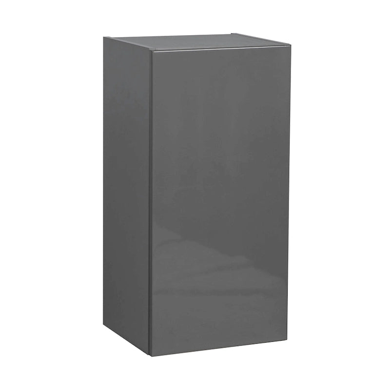 Élément mural 21 x 30 - Porte simple - Gris - 21 x 30 x 12