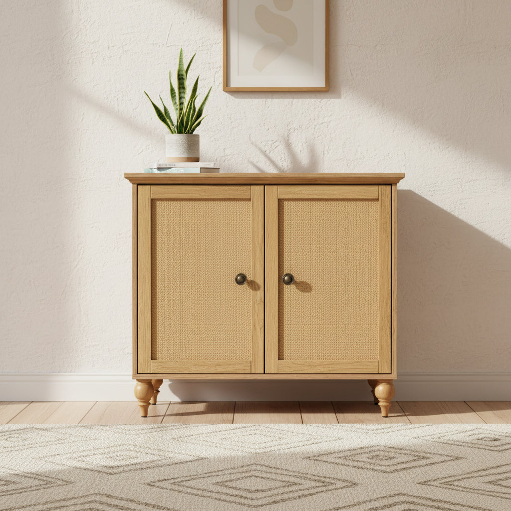 Armoire 2 portes marron