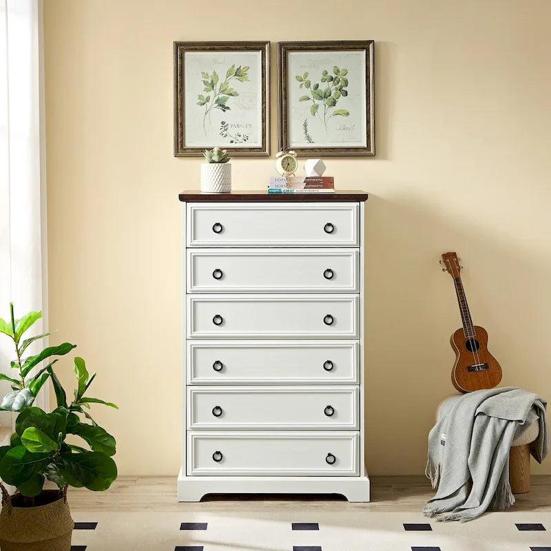 Commode moderne à 6 tiroirs