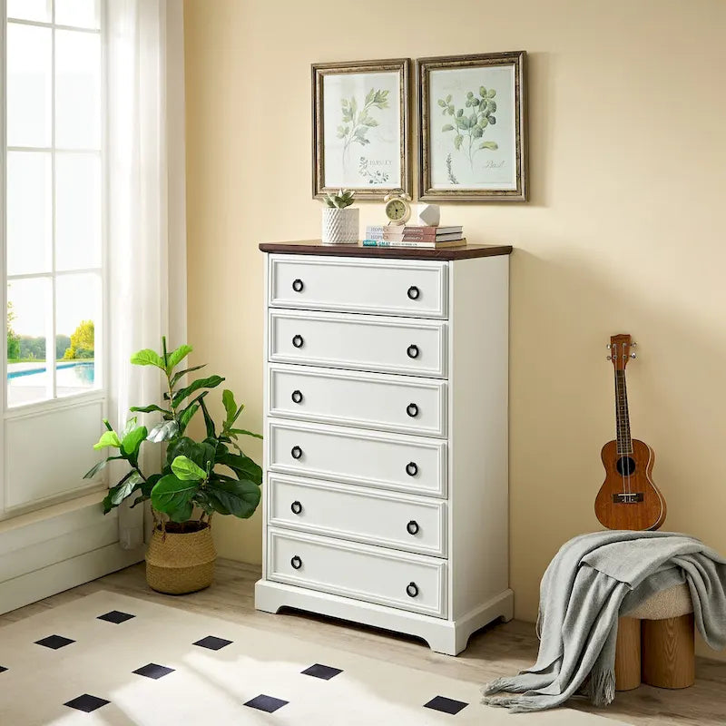 Commode moderne à 6 tiroirs