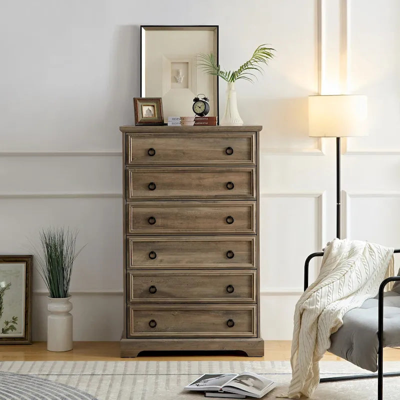 Commode moderne à 6 tiroirs