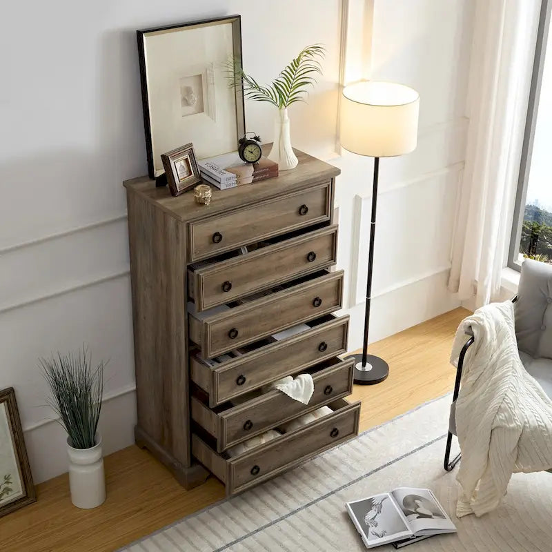 Commode moderne à 6 tiroirs