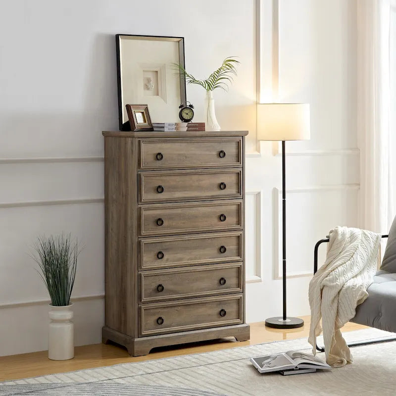 Commode moderne à 6 tiroirs