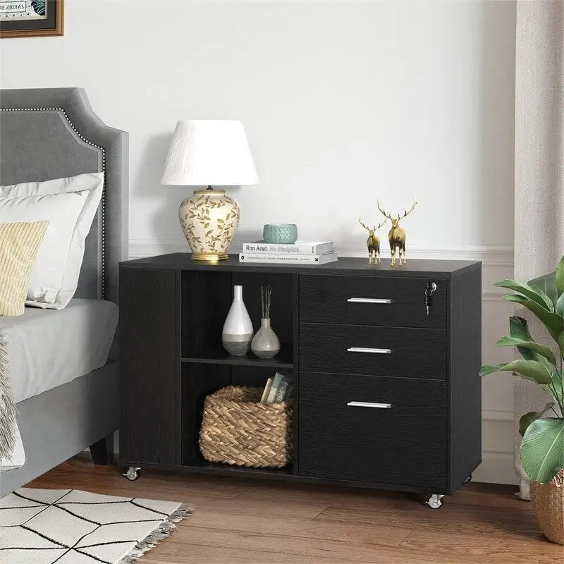 Classeur latéral à 3 tiroirs - 15,74P x 39,37L x 25,59H