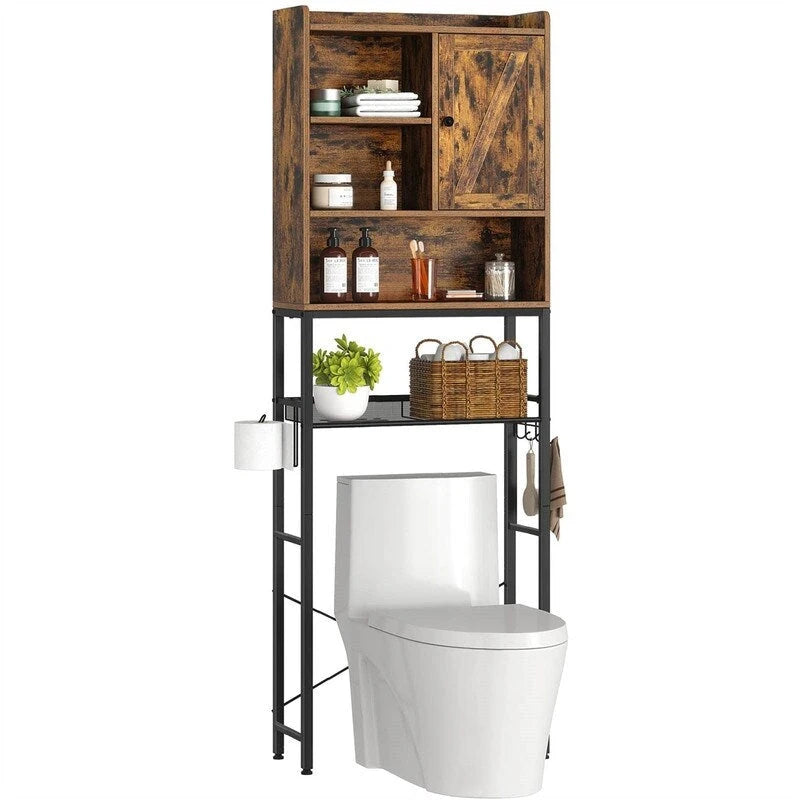 Meuble de rangement pour toilettes - 9,5P x 23,6L x 73,2H